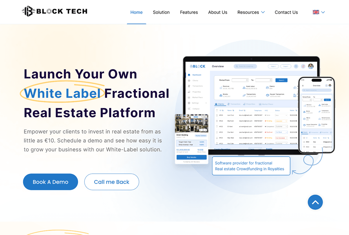 Blocktech Platform